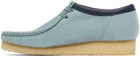 Clarks Originals Blue Wallabee Derbys