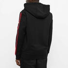 Moncler Men's Zip Logo Hoody in Black