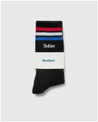Butter Goods Stripe Socks Black - Mens - Socks