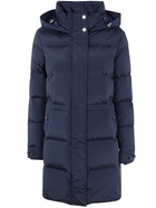 Woolrich Alsea Puffer Parka in Blue