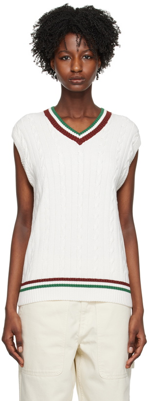 Photo: Palmes White James Vest