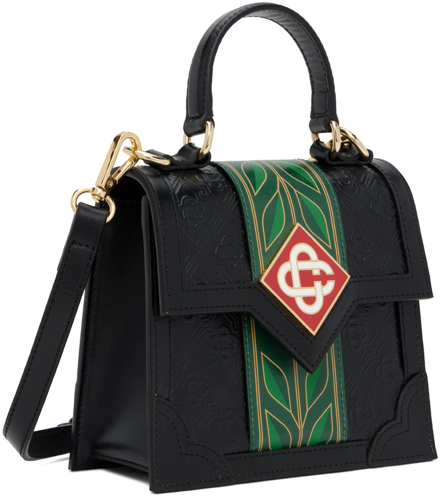 Casablanca Black Mini Jeanne Bag