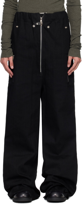 Photo: Swampgod Black Palombaro Bottom Trousers