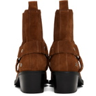 ANINE BING Tan Mid Biker Boots
