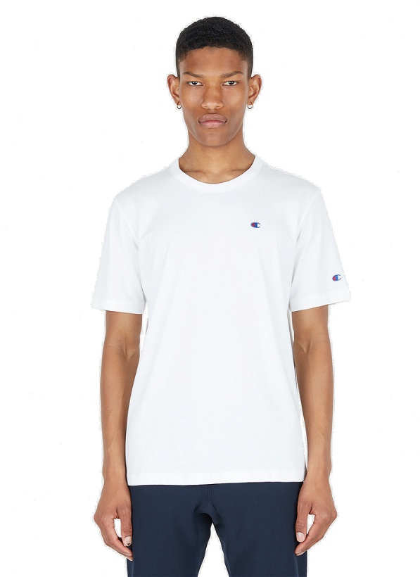 Photo: Athletic Jersey Combed T-Shirt in White