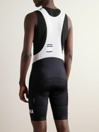 Rapha - Logo-Appliquéd Wool-Blend Mesh Cycling Tank Top - Black