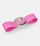 Versace Biggie Medusa satin hair clip