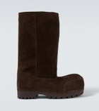 Balenciaga Alaska suede knee-high boots