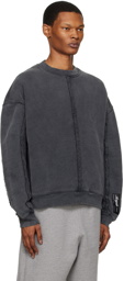 Axel Arigato Black Chopped Sweatshirt