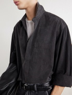 AGOLDE - Boyle Cotton Shirt - Black