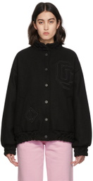 Opening Ceremony Black Varsity Jacket