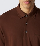 Zegna Cotton piqué polo shirt