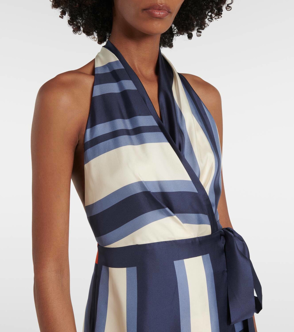 sir dazed printed silk wrap dress Sir 'Dazed' Wrap Mini HONEY HIRE BOUTIQUE