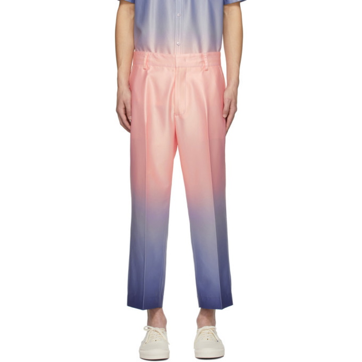 Photo: Sies Marjan Pink and Blue Alex Degrade Trousers