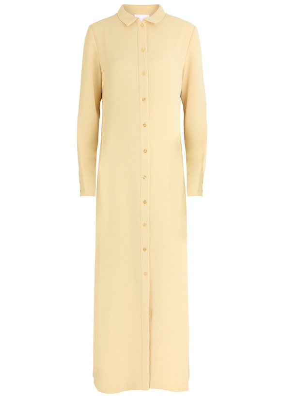 Photo: Paris Georgia Gwyneth Maxi Shirt Dress Cream