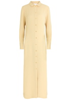 Paris Georgia Gwyneth Maxi Shirt Dress Cream