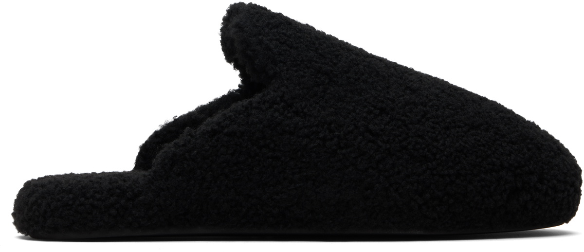 Tekla Black Home Slippers