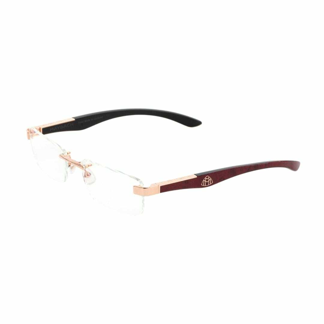 MAYBACH Eyewear The Artist Iiiburgundy Red Bem/ebony