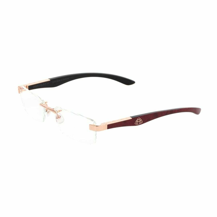 Photo: MAYBACH Eyewear The Artist Iiiburgundy Red Bem/ebony