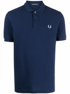 FRED PERRY - Logo Piquet Cotton Polo Shirt
