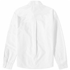 AMI Men's Heart Button Down Oxford Shirt in White