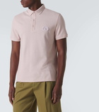 Valentino Logo cotton piqué polo shirt