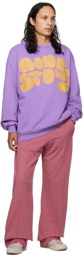Acne Studios Purple Bubble Sweatshirt
