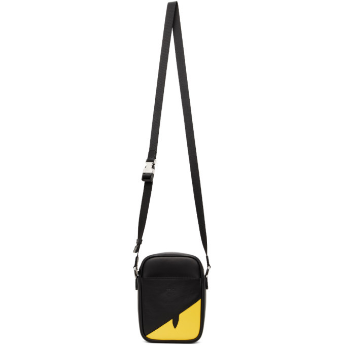 Fendi Black Bag Bug Messenger Bag Fendi