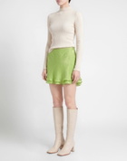 Priscavera Womens Mini skirt Lime in Green