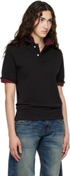 Raimundo Langlois Black Layered Polo