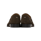 Maison Margiela Brown Suede Tabi Loafers