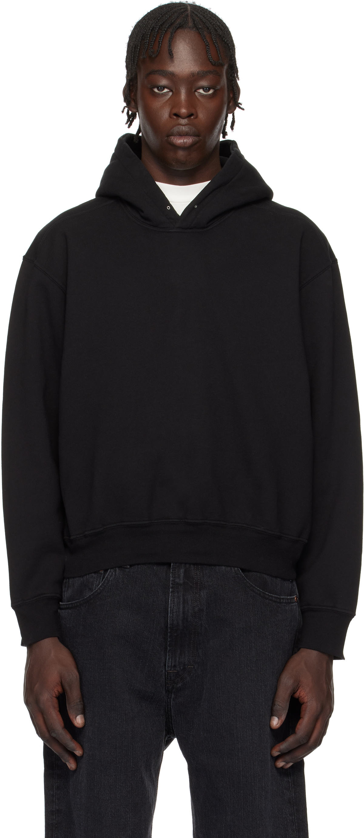 Lady White Co. Black Mini Hoodie