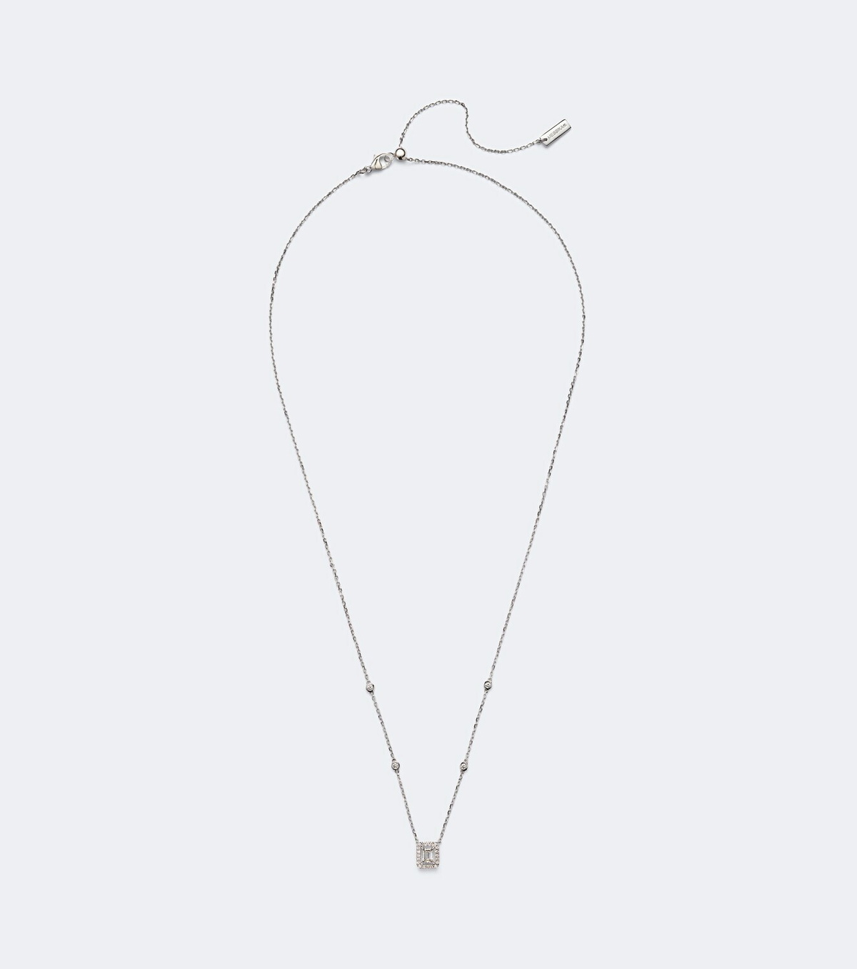 Messika Joy 18kt white gold pendant necklace with diamonds