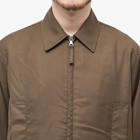 Uniform Bridge Men's Single Blouson Jacket in Brown