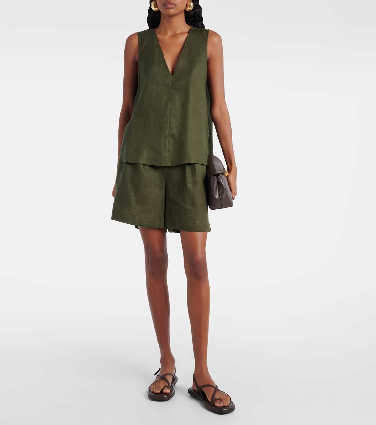 Asceno Dallas linen shorts