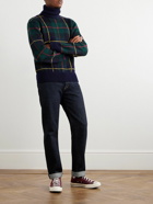 Polo Ralph Lauren - Checked Wool Rollneck Sweater - Multi