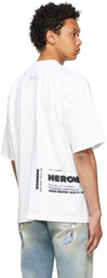 Heron Preston White Caterpillar Edition 'Power' T-Shirt