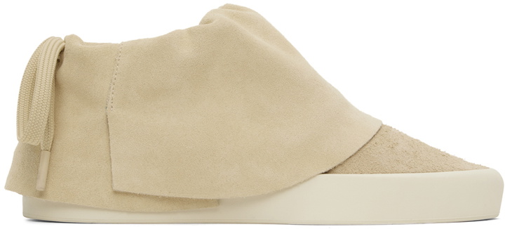 Photo: Fear of God Beige Moc Low Sneakers