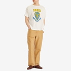 BODE Men's Crest Boxy T-Shirt in Cream
