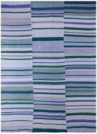 The Elder Statesman Multicolor Stripe Super Soft Blanket