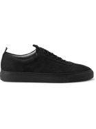 GRENSON - Nubuck Sneakers - Black