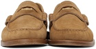 Rhude Tan Suede Penny Loafers