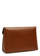 Mulberry Darley Grained Leather Pouch - Tan - One Size