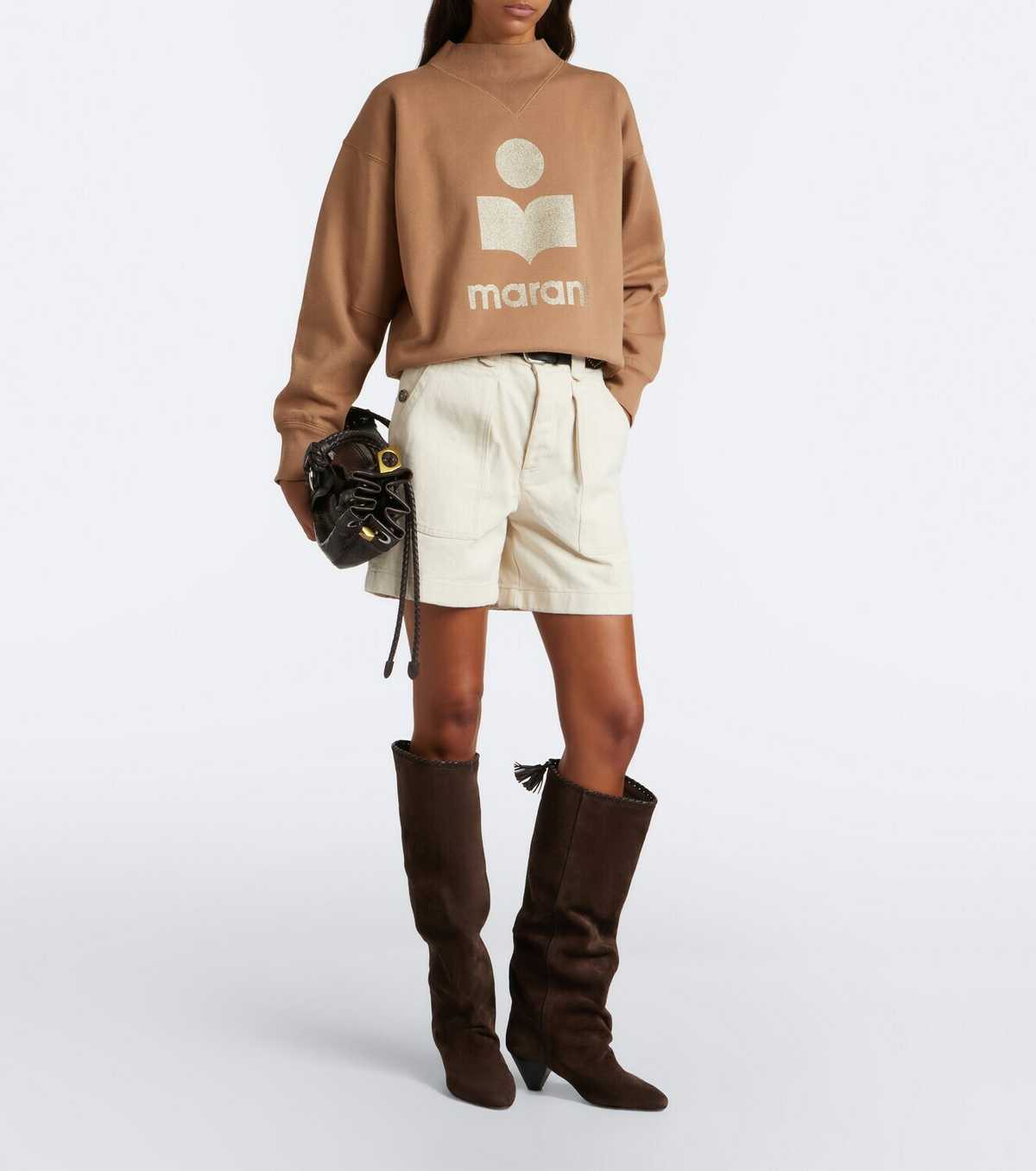 Marant Etoile Moby cotton-blend sweatshirt
