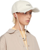 JACQUEMUS Off-White Les Classiques 'The Artichaut' Cap