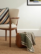 Soho Home - Orwell Striped Jacquard-Knit Wool-Blend Throw