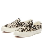 Vans Men's Lx Classic Slip-On 98 Sneaker in Pony Hair/Black/White