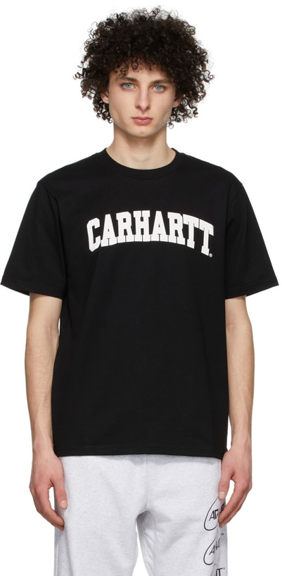 Photo: Carhartt Work In Progress Black University T-Shirt