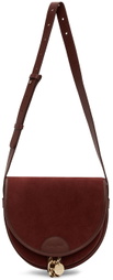 See by Chloé Burgundy Mara Saddle Bag