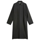 Our Legacy Men's Viscose Cloak Carcoat in Muted Lead